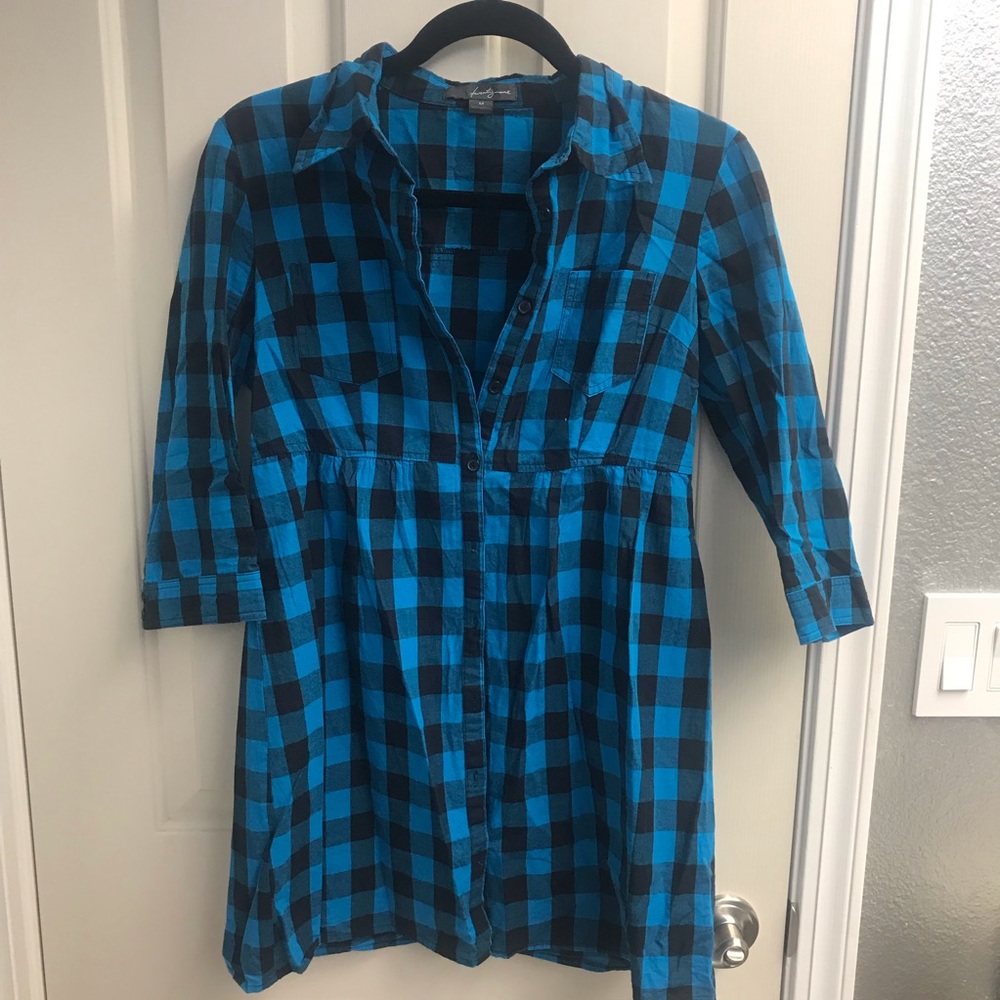 Quarter sleeve dress